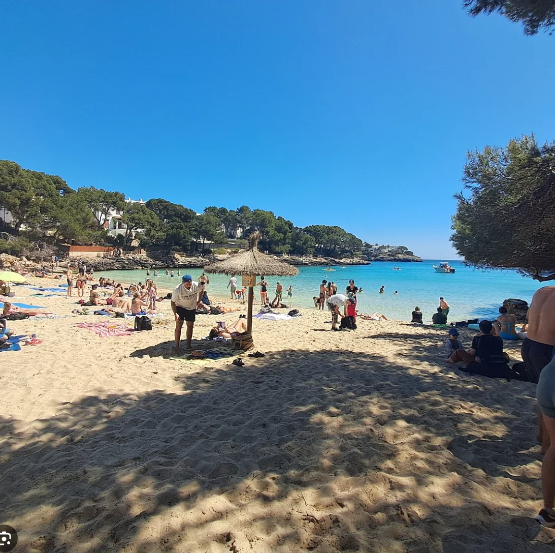 Cala Gran near Pinsi's Picnic in Cala d'Or Cala Gran near Pinsi's Picnic in Cala d'Or